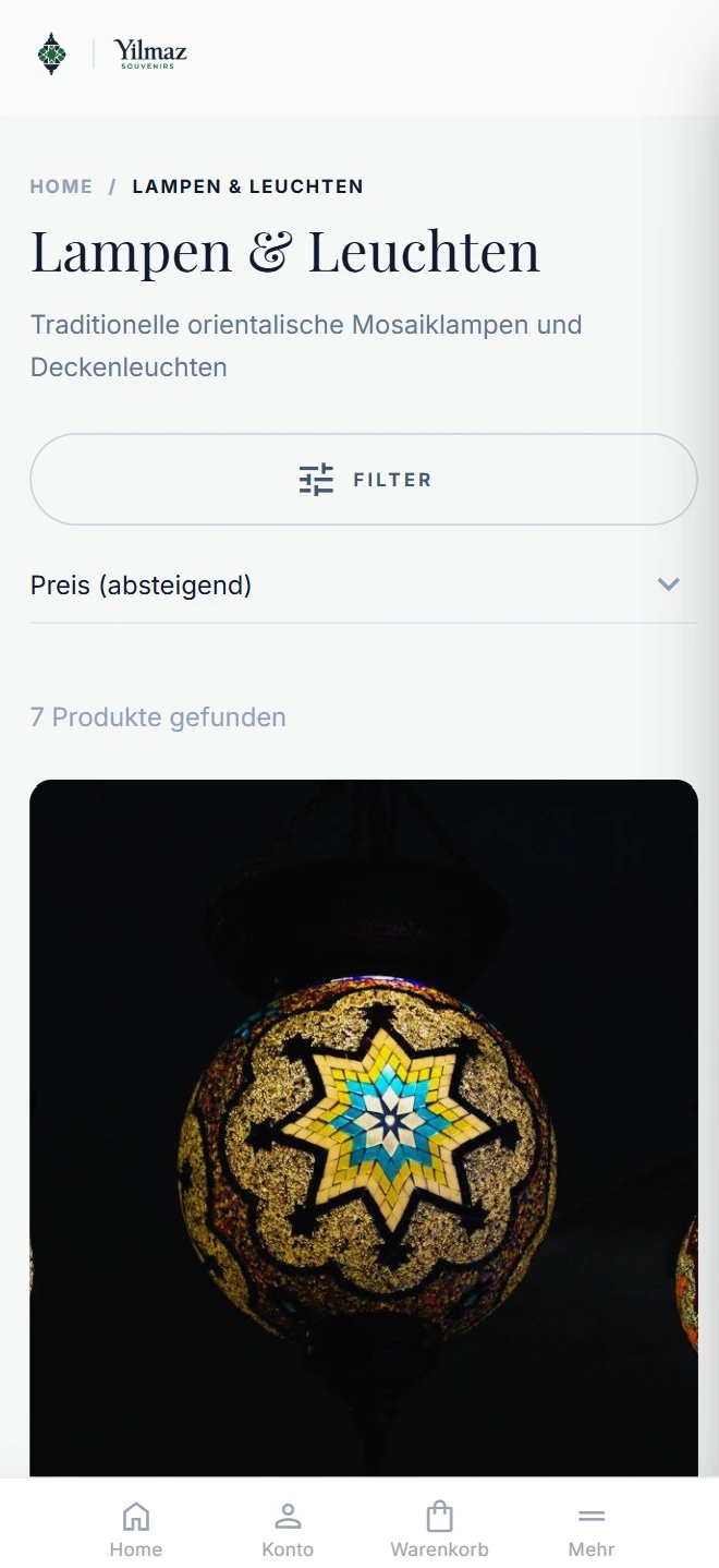 Kategorie Lampen und Leuchten mit Filter und Sortierung